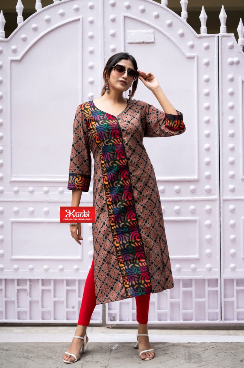 Hand Woven Cotton Jamdani Kurti Pcs at Rs 1650 | Salar | ID: 2850378469630